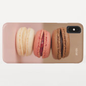 Macaroons-benutzerdefinierte Monogramm-Hüllen Case-Mate iPhone Hülle (Rückseite (Horizontal))