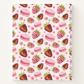 Macaroons Cake Cupcake Desserts Rezepte Notizblock (Rückseite)