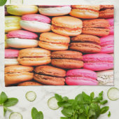 Macaroons Geschirrtuch (Gefaltet)