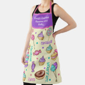 Macaroons, Kakteen, Lollipops und Donuts Schürze (InSitu)