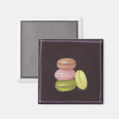 Macaroons Magnet (Vorderseite/Rückseite)