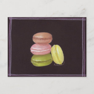 Macaroons Postkarte