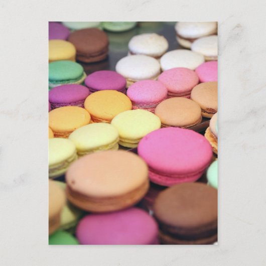 Macaroons Postkarte (Vorderseite)