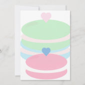 Macaroons Quince Sweet 16 Einladung (Rückseite)