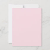 Macaroons Quince Sweet 16 Pastel RSVP Karte (Rückseite)