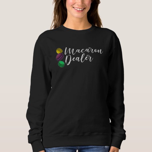 Macaroons recipes dessert Italy confectionery sayi Sweatshirt (Vorderseite)