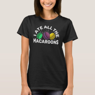 Macaroons Rezepte Nachtisch Italien Süßwaren sayi T-Shirt