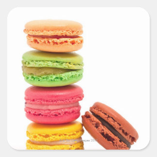 Macaros Quadratischer Aufkleber