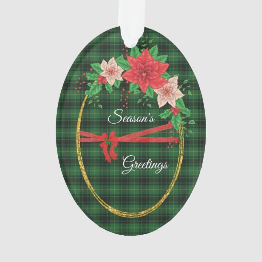 MacArthur Ancient Original Scottish Tartan Ornament (Rückseite)