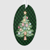 MacArthur Ancient  Scottish Tartan Christmas Ornament (Vorderseite)