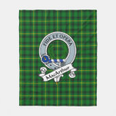 MacArthur Clan Abzeichen Tartan Kariert Fleecedecke (Vorderseite)