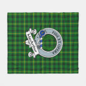 MacArthur Clan Abzeichen Tartan Kariert Fleecedecke (Vorderseite (Horizontal))