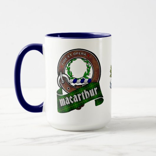 MacArthur Clan Abzeichen Tasse (Links)