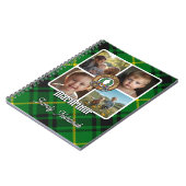MacArthur-Familien-Fotocollage Notizblock (Linke Seite)