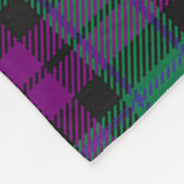 MacArthur Milton Kariert Fleecedecke (Ecke)