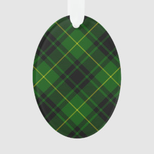 MacArthur-Tartan grüner Karo Ornament