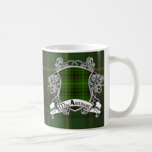 MacArthur Tartan-Schild Kaffeetasse (Rechts)