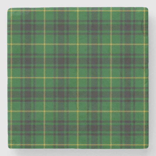 MacArthur Tartan Steinuntersetzer (Vorderseite)