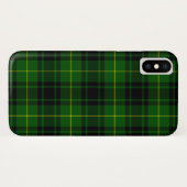 MacArthur Tartgrün kariert Case-Mate iPhone Hülle (Rückseite (Horizontal))