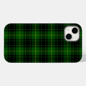 MacArthur Tartgrün kariert Case-Mate iPhone Hülle (Rückseite (Horizontal))
