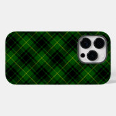 MacArthur Tartgrün kariert Case-Mate iPhone Hülle (Rückseite (Horizontal))