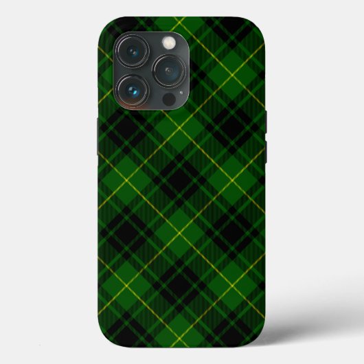 MacArthur Tartgrün kariert Case-Mate iPhone Hülle (Rückseite)