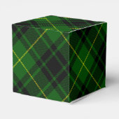 MacArthur Tartgrün kariert Geschenkschachtel (Rückseite)