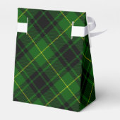 MacArthur Tartgrün kariert Geschenkschachtel (Rückseite)