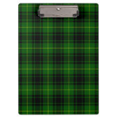 MacArthur Tartgrün kariert Klemmbrett (Vorderseite)