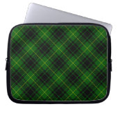 MacArthur Tartgrün kariert Laptopschutzhülle (Vorderseite)