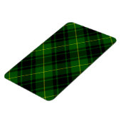 MacArthur Tartgrün kariert Magnet (Linke Seite)