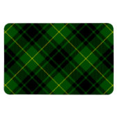 MacArthur Tartgrün kariert Magnet (Horizontal)
