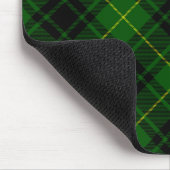 MacArthur Tartgrün kariert Mousepad (Ecke)