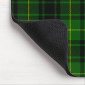 MacArthur Tartgrün kariert Mousepad (Ecke)