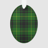 MacArthur Tartgrün kariert Ornament (Rückseite)