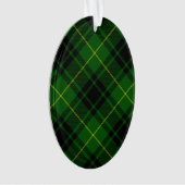 MacArthur Tartgrün kariert Ornament (Vorderseite)