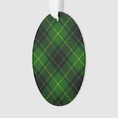 MacArthur Tartgrün kariert Ornament (Vorderseite)