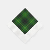 MacArthur Tartgrün kariert Serviette (Ecke)