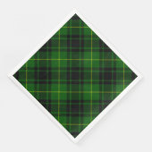 MacArthur Tartgrün kariert Serviette (Ecke)