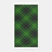 MacArthur Tartgrün kariert Serviette (Vorderseite)