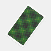 MacArthur Tartgrün kariert Serviette (Ecke)