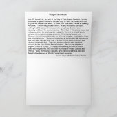 MacArthurs Bantambaum - Karte mit Geschichte des (Innenseite)