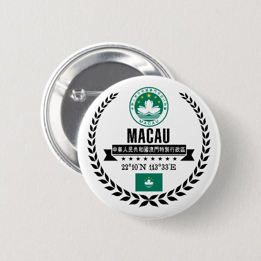 Macau Button (Vorne & Hinten)