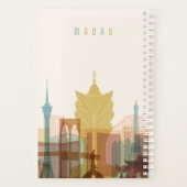 Macau, China | City Skyline Planer (Rückseite)