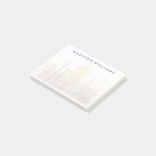 Macau, China| City Skyline Post-it Klebezettel (angewinkelt)