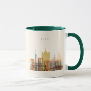 Macau, China  City Skyline Tasse