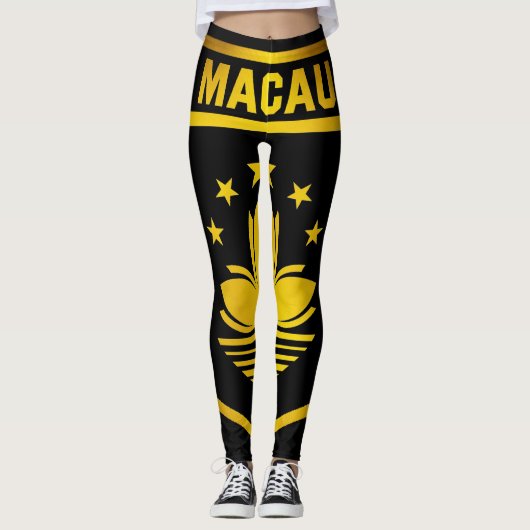 Macau Emblem Leggings (Vorderseite)