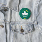Macau Flag Charming Patriotic Button (Beispiel)