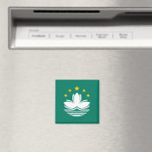 Macau Flag Magnet (In Situ (Geschirrspüler))