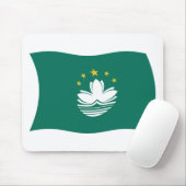 Macau Flag Mousepad (Mit Mouse)